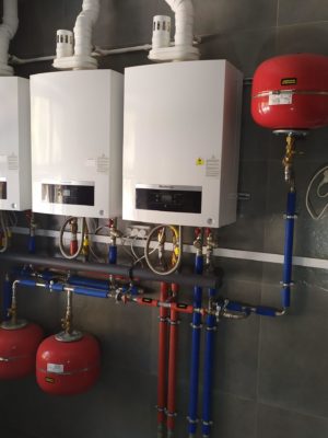 Монтаж настенных газовых котлов