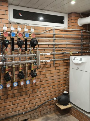 Монтаж котельной из нержавейки на базе котла Бакси Power HT+ 1.90