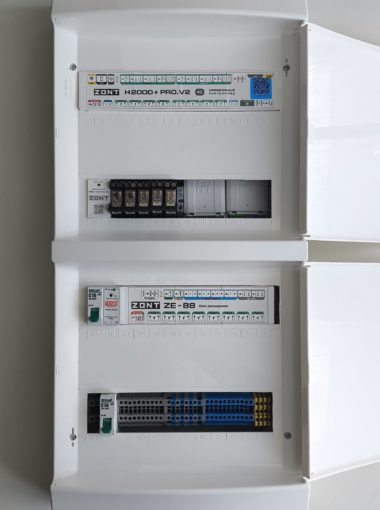 Сборка автоматики zont h2000